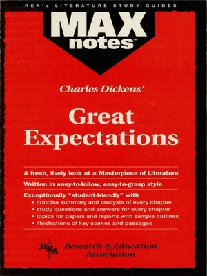 cover image of Great Expectations: MAXNotes Literature Guide